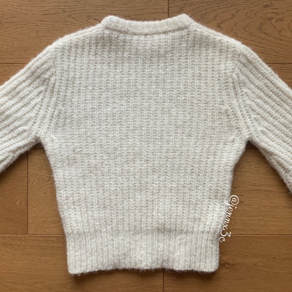Reformation Tatum Sweater || Ivory - Picture 10 of 15